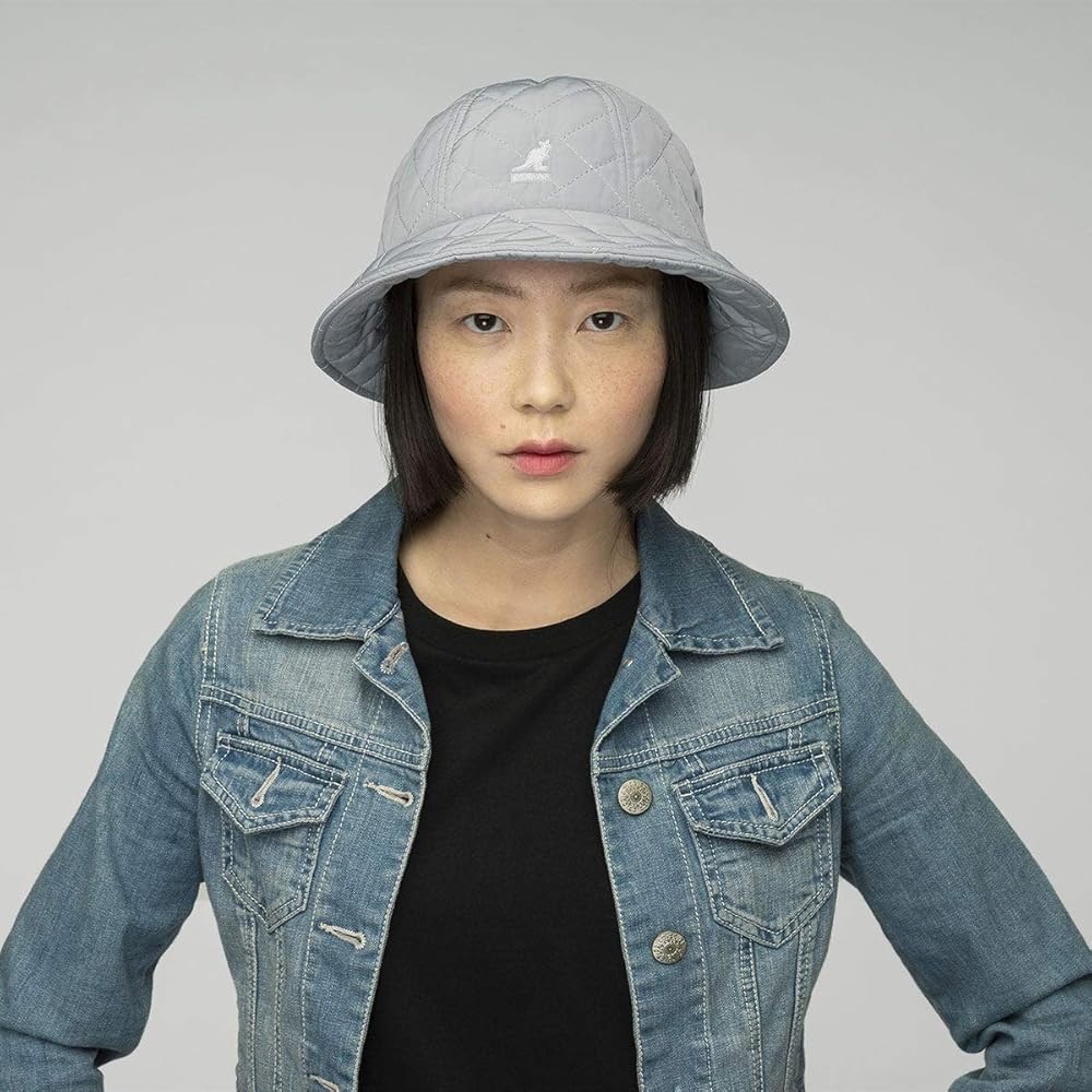New Kangol Hat Quilted Bucket Hat Gap Cable Knit Poof Beanie pom pom hat - Picture 3 of 13